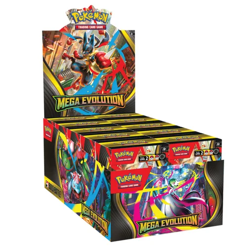 Mega Evolution Build & Battle Kit Display — Mega Evolution
