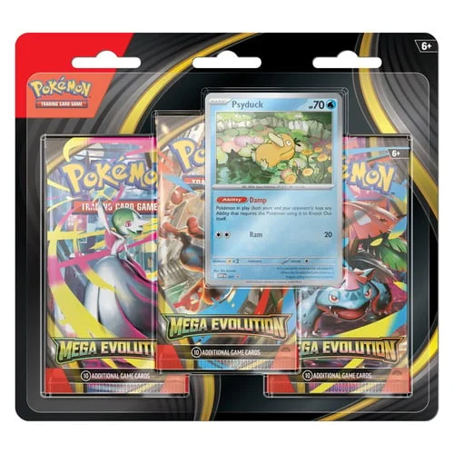 Mega Evolution: Psyduck 3-Pack Blister — Mega Evolution
