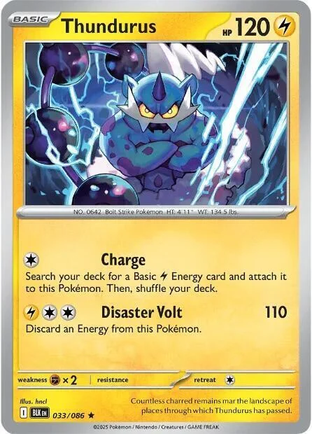 Thundurus — Black Bolt