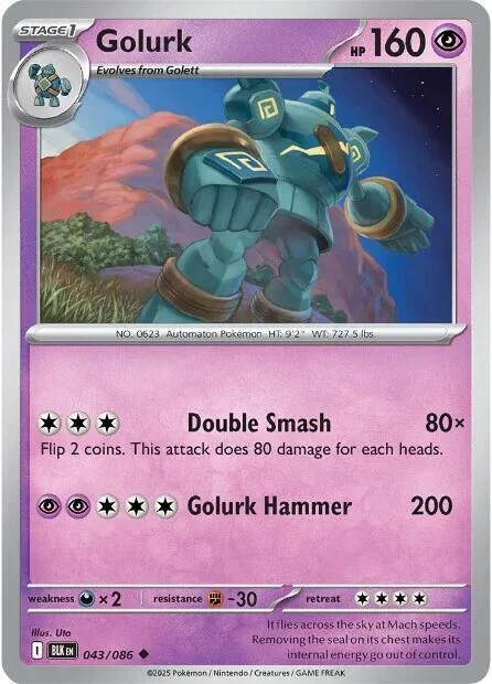 Golurk — Black Bolt