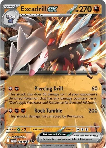 Excadrill ex — Black Bolt
