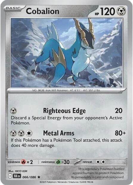 Cobalion — Black Bolt