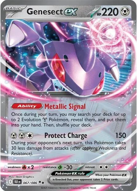 Genesect ex — Black Bolt