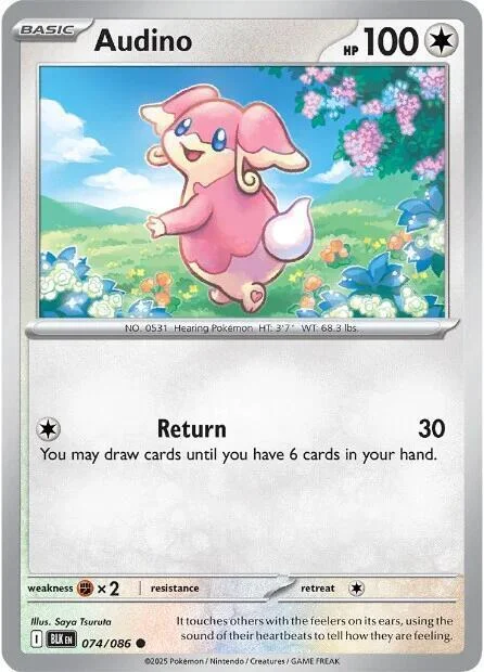 Audino — Black Bolt