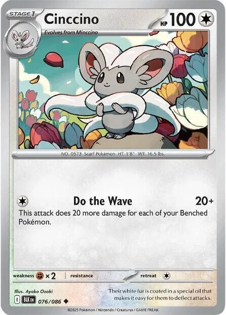 Cinccino — Black Bolt