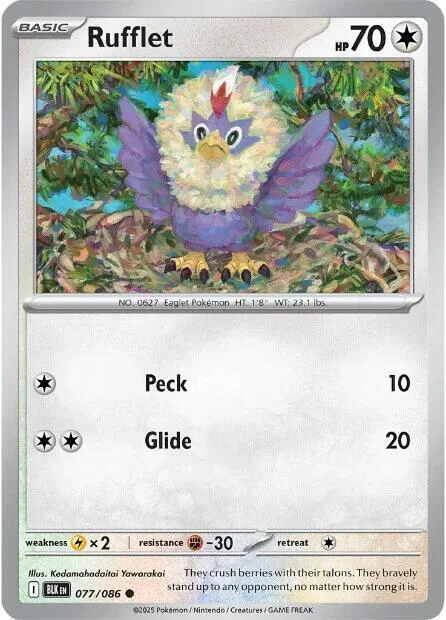 Rufflet — Black Bolt