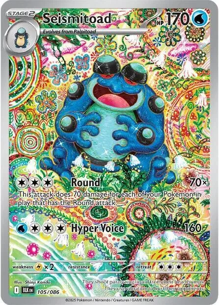 Seismitoad — Black Bolt