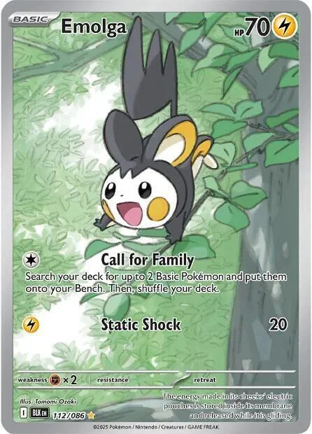 Emolga — Black Bolt