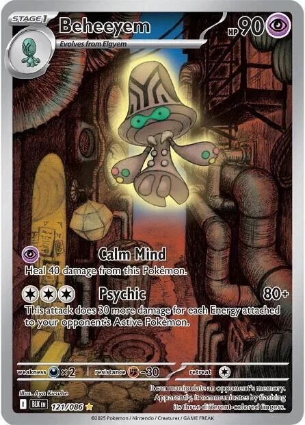 Beheeyem — Black Bolt