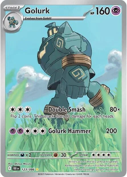 Golurk — Black Bolt