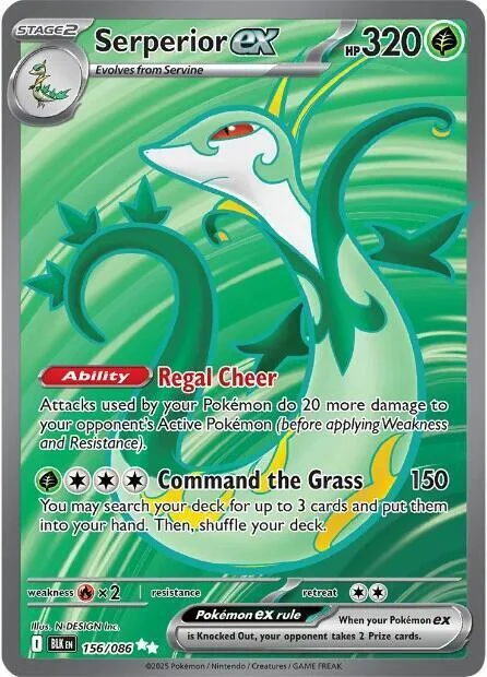 Serperior ex — Black Bolt