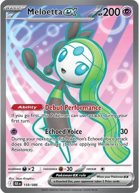 Meloetta ex — Black Bolt