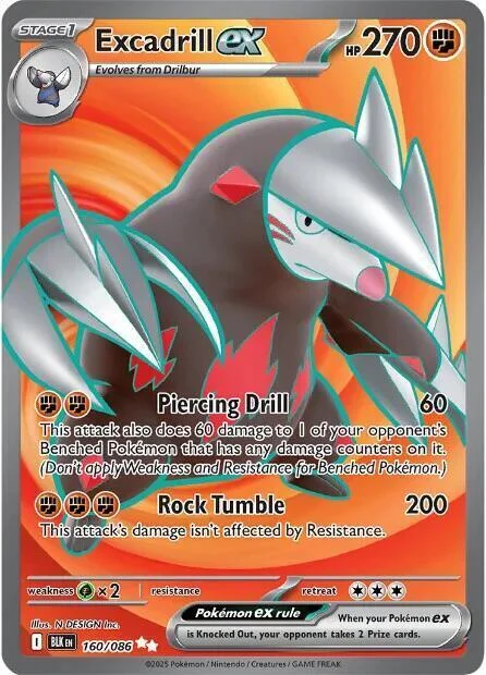 Excadrill ex — Black Bolt
