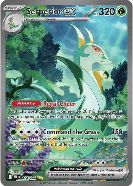 Serperior ex — Black Bolt