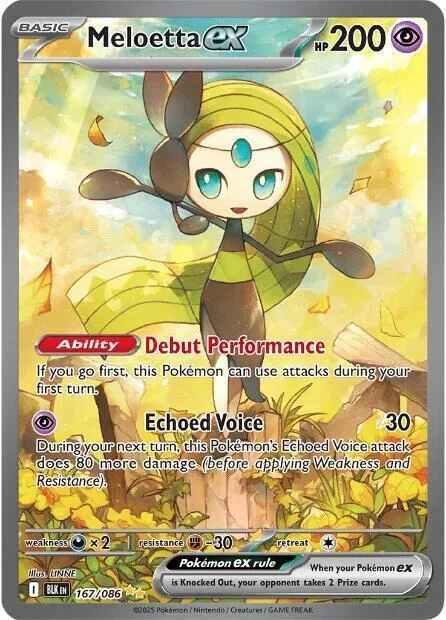 Meloetta ex — Black Bolt