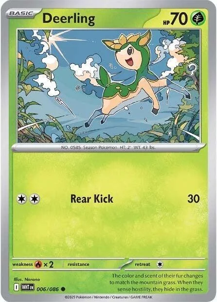 Deerling — White Flare