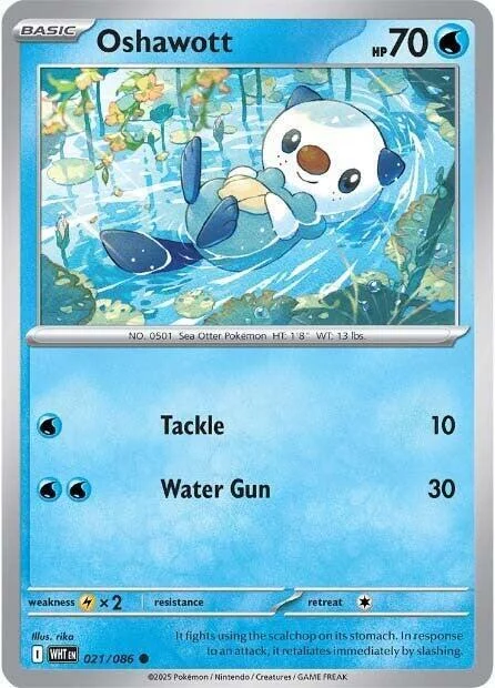 Oshawott — White Flare