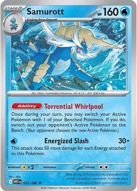 Samurott — White Flare