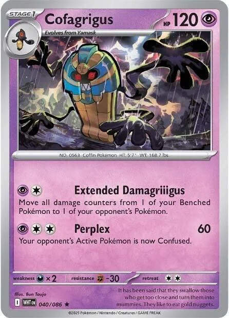 Cofagrigus — White Flare