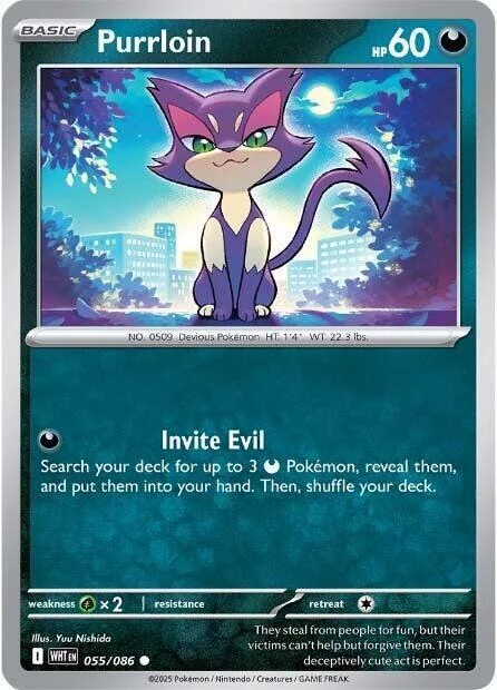 Purrloin — White Flare