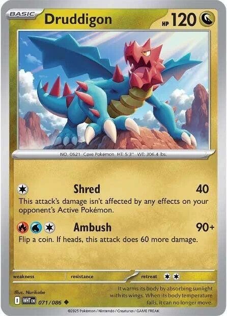 Druddigon — White Flare