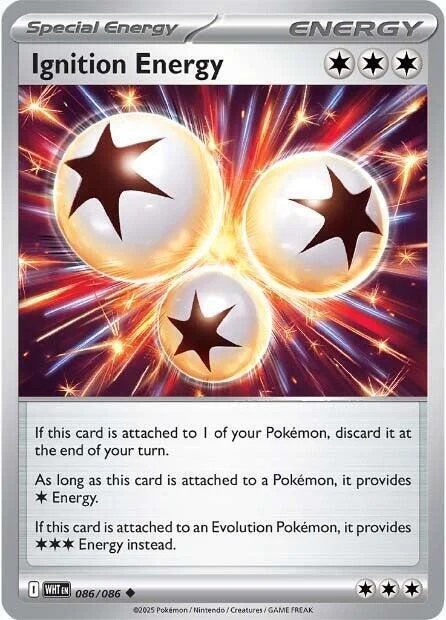 Ignition Energy — White Flare