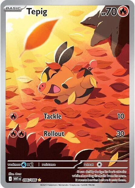 Tepig — White Flare