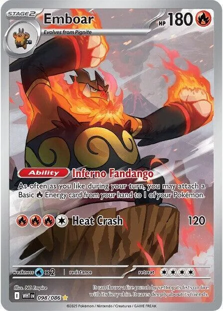 Emboar — White Flare