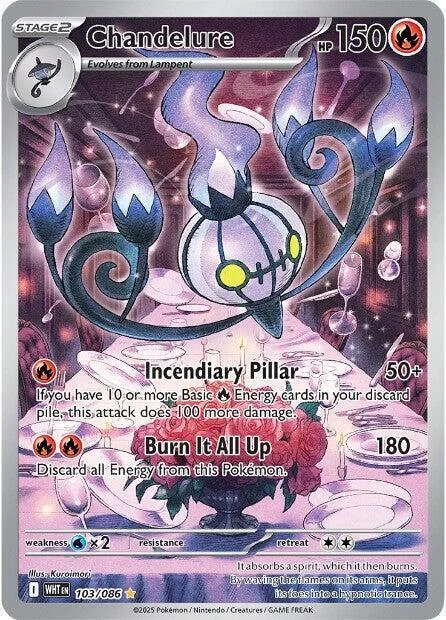 Chandelure — White Flare