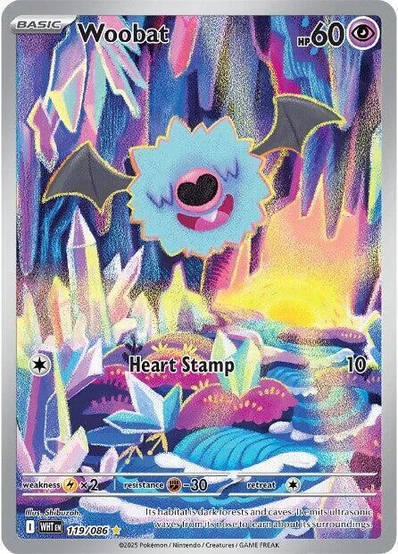 Woobat — White Flare