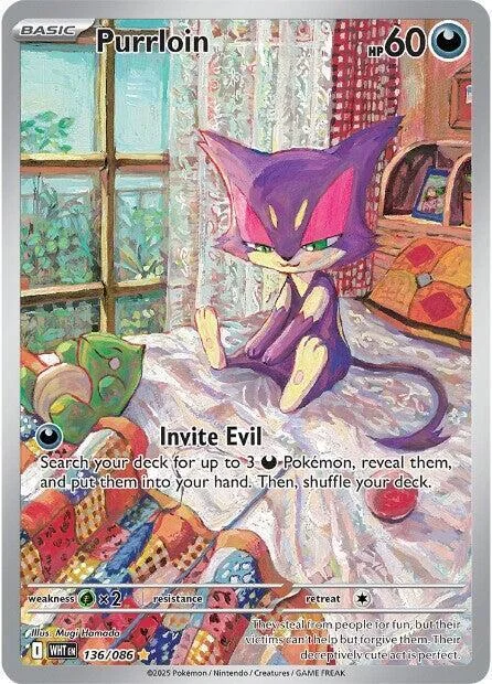 Purrloin — White Flare
