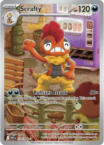 Scrafty — White Flare