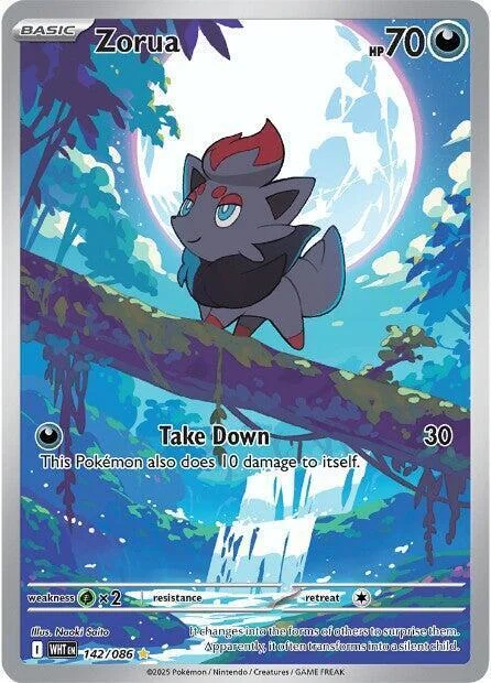 Zorua — White Flare