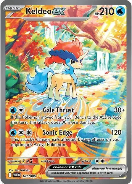 Keldeo ex — White Flare