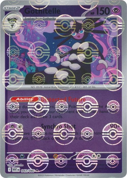 Gothitelle — White Flare - Poké Ball Reverse Holo