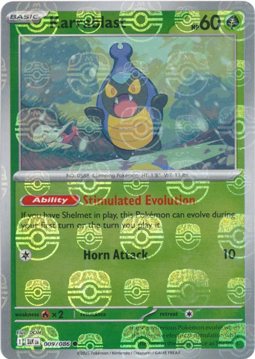 Karrablast — Black Bolt - Master Ball Reverse Holo