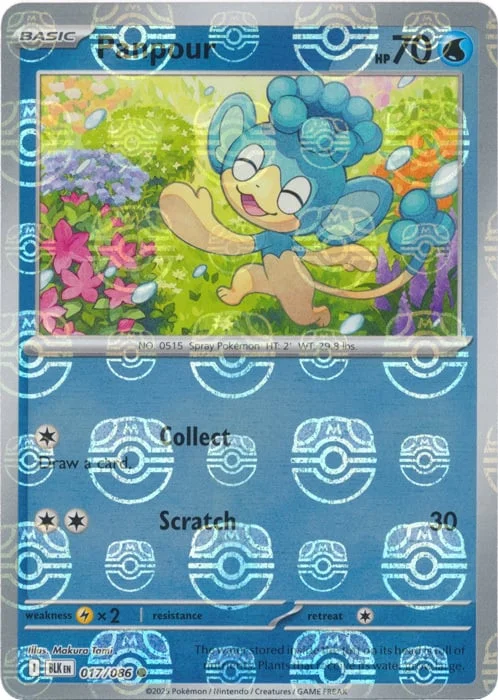 Panpour — Black Bolt - Master Ball Reverse Holo