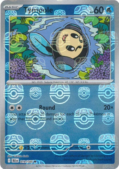 Tympole — Black Bolt - Master Ball Reverse Holo