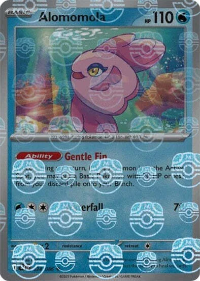 Alomomola — Black Bolt - Master Ball Reverse Holo