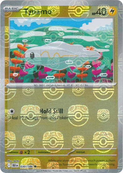 Tynamo — Black Bolt - Master Ball Reverse Holo