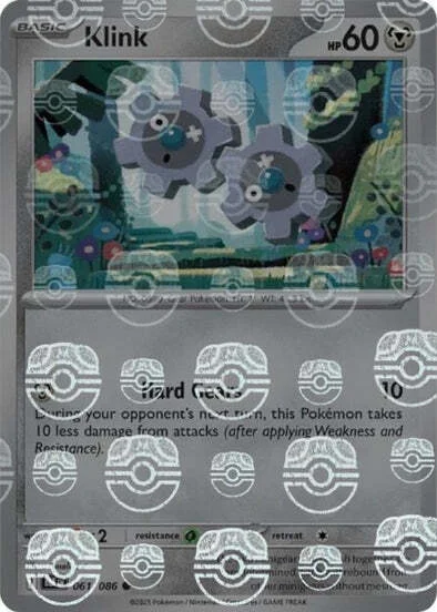 Klink — Black Bolt - Master Ball Reverse Holo