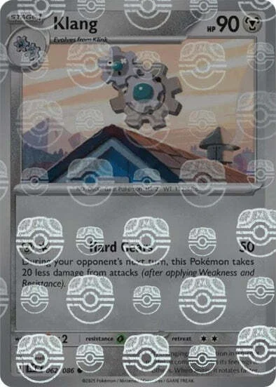 Klang — Black Bolt - Master Ball Reverse Holo