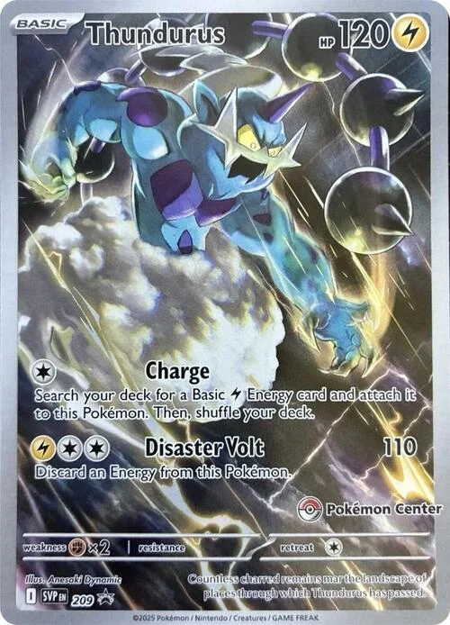 Thundurus — Pokémon Center