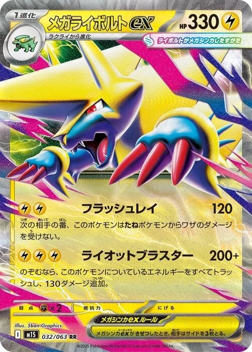 Mega Manectric ex — Mega Symphonia