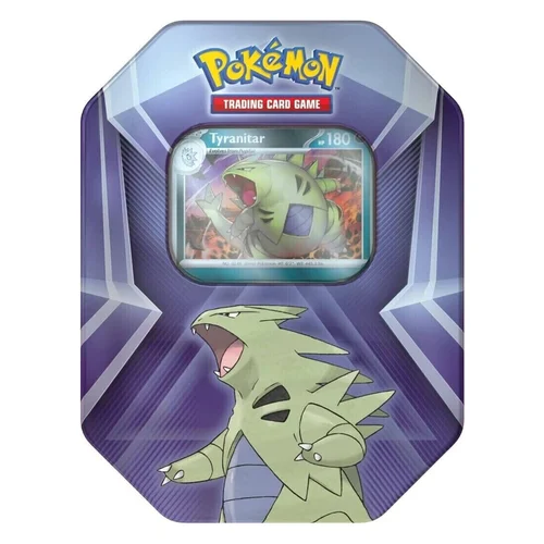 Triple Whammy Tins: Tyranitar Tin — Pokémon Products