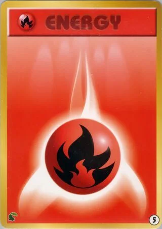 Fire Energy — Intro Pack Neo Chikorita