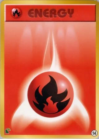 Fire Energy — Intro Pack Neo Chikorita