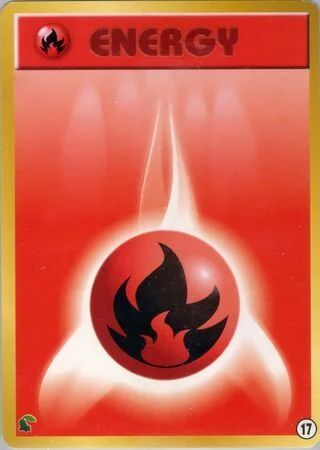 Fire Energy — Intro Pack Neo Chikorita