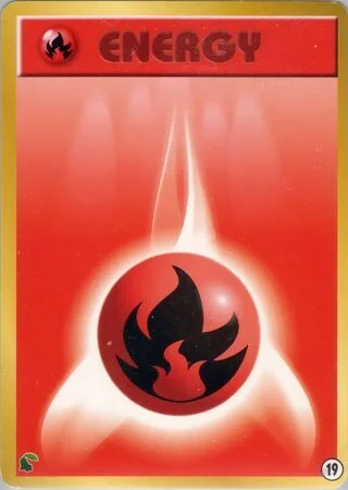 Fire Energy — Intro Pack Neo Chikorita