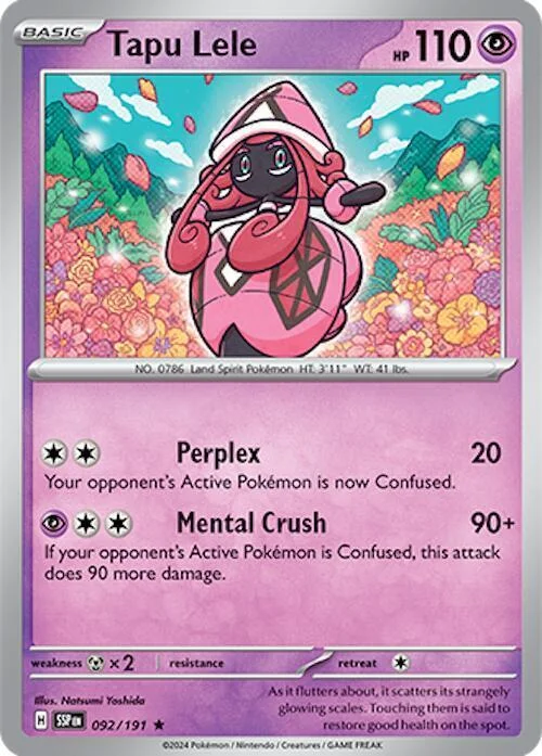 Tapu Lele — Theme Deck & Blisters Exclusives